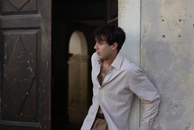 Francesco Borchi on the set of Piran - Pirano (2010).
