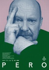 The poster for Pero (2023). In this photo:  Peter Musevski