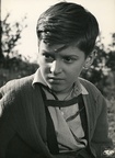 Tugo Štiglic on the set of Dolina miru (1956).