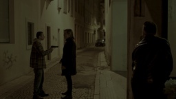 Rok Prašnikar, Luka Zabret, Nikola Kerkec v filmu Cold Meat (2018).