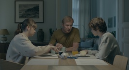Jenovéfa Boková, Daniel Kadlec, Martin Pechlát in Rodinný film (2015).