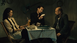 Franjo Dijak, Peter Musevski, Inti Šraj v filmu Adria Blues (2013).
