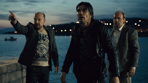 Senad Bašić, Peter Musevski, Gregor Zorc v filmu Adria Blues (2013).