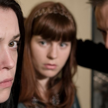 Uroš Fürst, Nina Ivanišin, Maruša Kink v filmu Slovenka (2009).