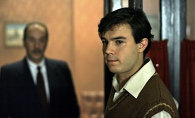 Francesco Borchi on the set of Piran - Pirano (2010).