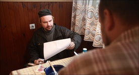 Gregor Zorc v filmu Očetova želja (2010).