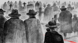 Kader iz filma VSEMIR – Meja na Mirenskem pokopališču (2025)