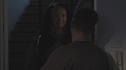 Judita Zidar, Gašper Markun v filmu Obisk (2016).