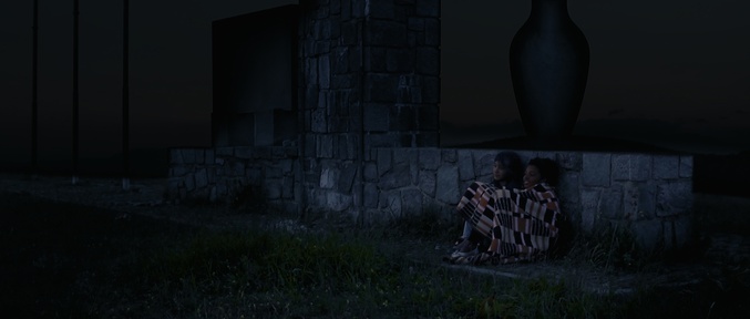 Viktorija Hartman Adjei, Assija Sultanova v filmu Black and Blue (2012).