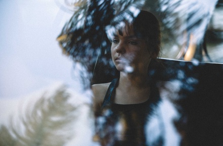 Pauline Aleynik na snemanju filma Vesna Goodbye (2020).