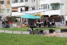 fotografija s snemanja Kam (2013)