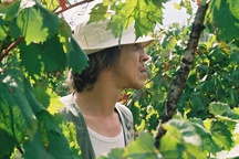Emil Cerar na snemanju filma Odgrobadogroba (2005).