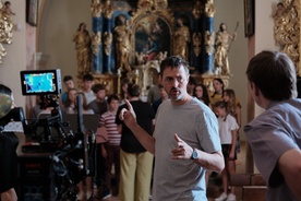 Darko Sinko on the set of Birma (s.d.).