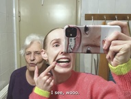 Marija Kobale, Lucija Rosc v filmu Babiščina (2024).