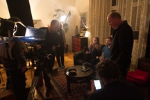 fotografija s snemanja Šum (2016)