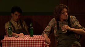 Gašper Lovrec, Mak Tepšić v filmu Kornelj (2021).