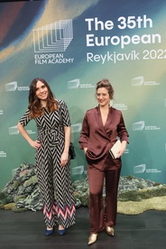 Urška Djukić in Émilie Pigeard na EFA 2022