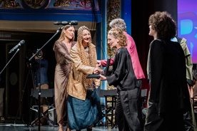 Sarah Al Saleh, Alina Juhart at an event organized by: 31. Sarajevo Film Festival.