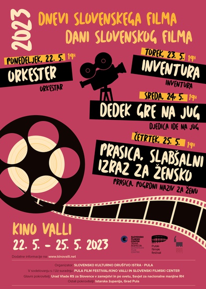 Plakat: Dnevi slovenskega filma (II)