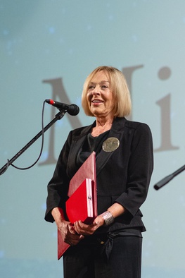 Milena Zupančič at an event organized by: Festival evropskog filma Palić.