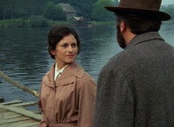 Majda Grbac, Bata Živojinović v filmu Povest o dobrih ljudeh (1975).