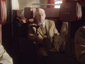 Peter Ternovšek v filmu Poslednji dan Rudolfa Nietscheja (2018).