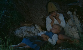 Blanka Florjanc, Velimir Gjurin v filmu Srečno Kekec (1963).