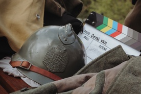 fotografija s snemanja Ostri vrh (2025)