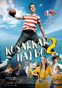 The poster for Košarkar naj bo 2 (2019). In this photo:  Klemen Kostrevc
