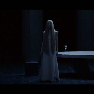 Nataša Matjašec Rošker in Človek s senco (2019).