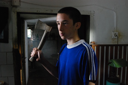 Deni Kahriman v filmu Robutanje koruze (2009).