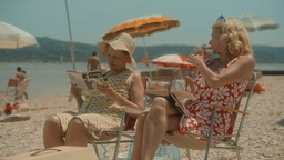 Anica Dobra, Tjaša Železnik v filmu Belo se pere na devetdeset (2025).