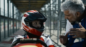 Sebastian Cavazza, Ylenia Mahnič in Nika (2016).