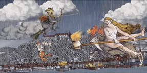 Kader iz filma Zgodbe s prepiha: Čarovnica (2024)