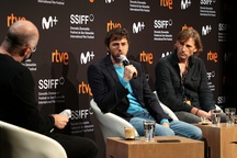Darko Sinko, Dejan Spasić na dogodku San Sebastián Film Festival.
