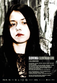 Plakat: Slovenka (2009). Na fotografiji: Nina Ivanišin