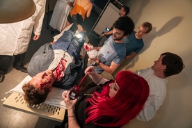 fotografija s snemanja Exodus 1945: Naša kri (2026)