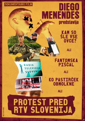Protest pred RTV Slovenija (2015)