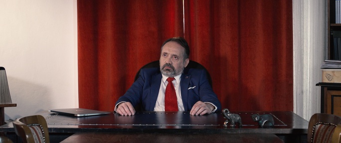 Ludvik Bagari v filmu Zakulisje (2019).