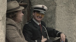 Primož Pirnat, Maks Sušnik, Branko Šturbej v filmu Svetlo črna (2014).