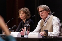 Bojan Labović, Veronika Zakonjšek na dogodku 29. Festival slovenskega filma.