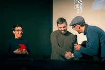 Fritz Hock, Dominik Mencej na dogodku K3 Film Festival.