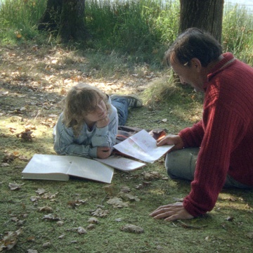 Milivoj Roš, Sandi Šalamon v filmu Oča (2010).