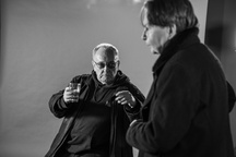 Igor Vidmar, Andrej Košak v filmu Punk pod komunističnim režimom (2025).