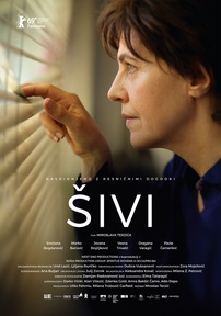 Plakat: Šavovi (2019). Na fotografiji: Snežana Bogdanović