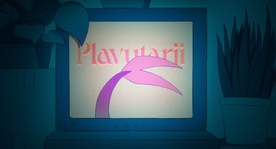 Still frame Plavutarji (s.d.)