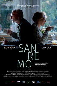 The poster for Sanremo (2020). In this photo:  Sandi Pavlin, Silva Čušin
