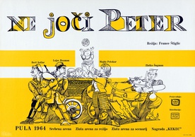 Plakat: Ne joči Peter (1964).