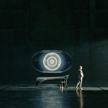 Nataša Živković in Človek s senco (2019).