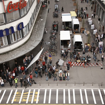 fotografija s snemanja Slovenka (2009)